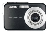 BenQ DC X835 - Cmara digital - compacta - 8.0 Mpix - zoom ptico: 3 x - memoria soportada: MMC, SD, Tarjeta de memoria SDHC - negro medianoche (9H.0AC67.80E)